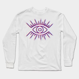 3D eye Long Sleeve T-Shirt